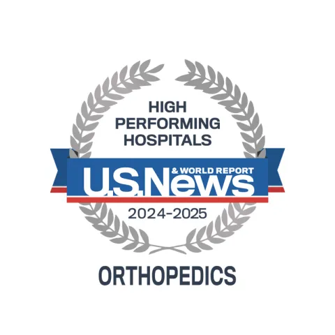 AdventHealth Orlando is recognized by U.S. News & World Report as the only nationally rated leader in orthopedics in Greater Orlando.